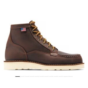 Danner Bull Run Moc Toe 6” Boots – Brown Leather Men’s 10.5